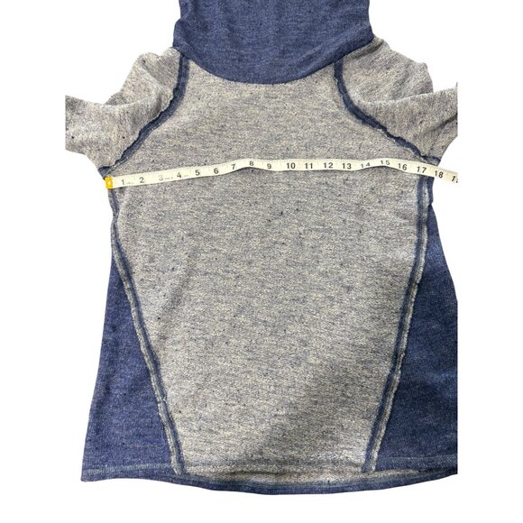 Kuhl Womens Pullover Nova Top Cowl Neck Wool Blend Gray Blue Long Sleeve Size M - Picture 5 of 8